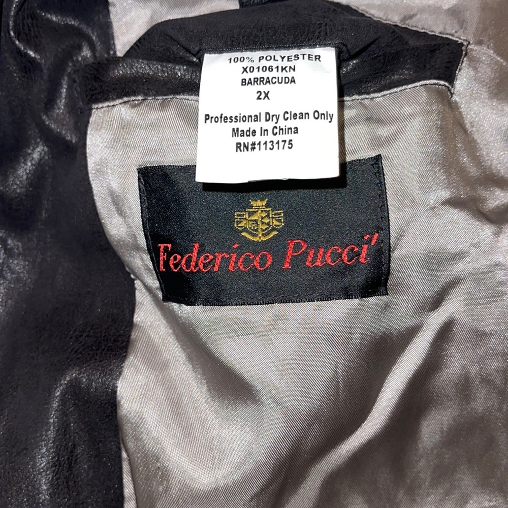 Federico Pucci’ Leather Jacket. - Picture 4 of 8